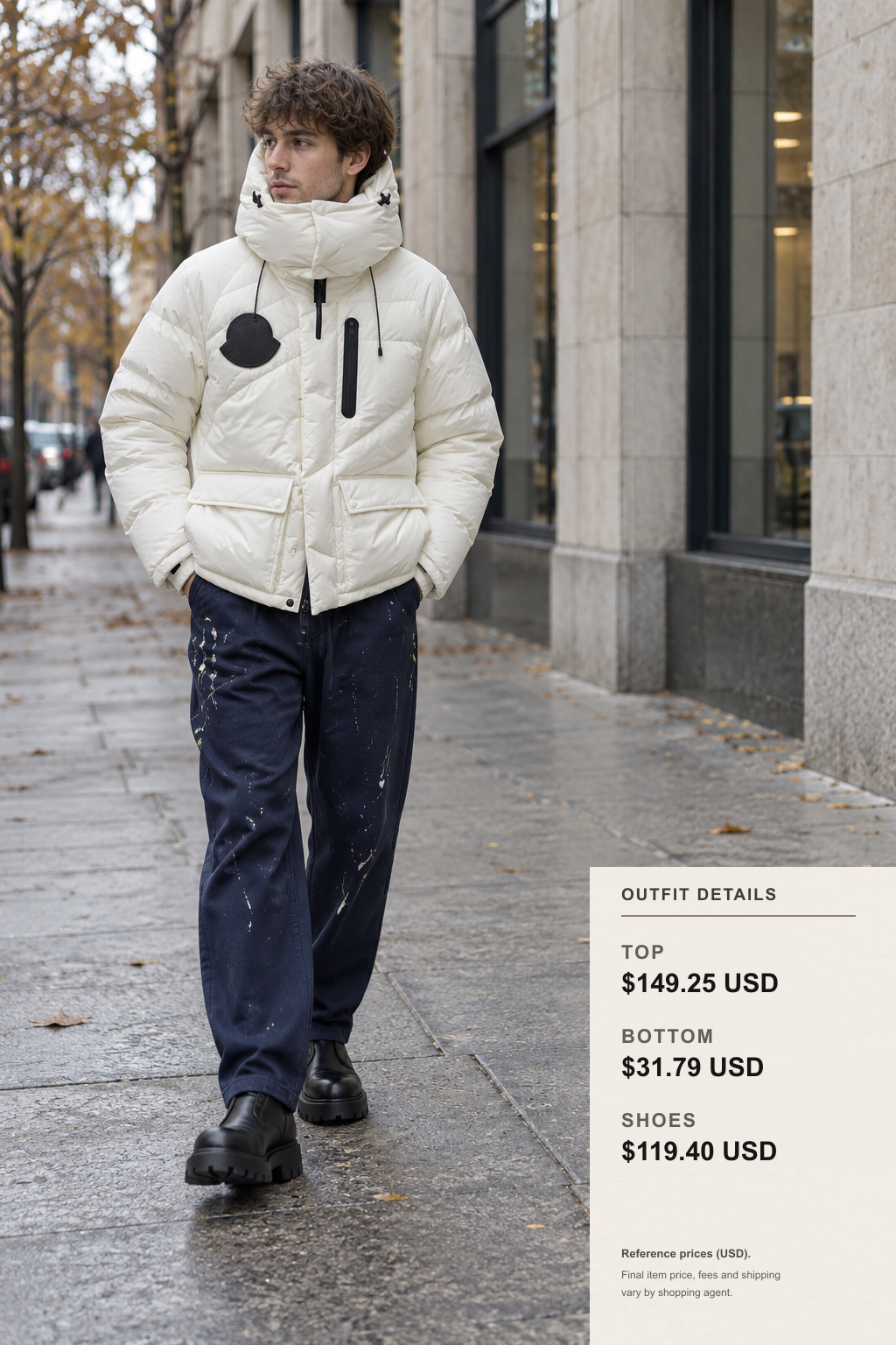 Rammstein Hoodie Outfit for Streamlined Commutes outfit 1 full-body street style for fashionreps