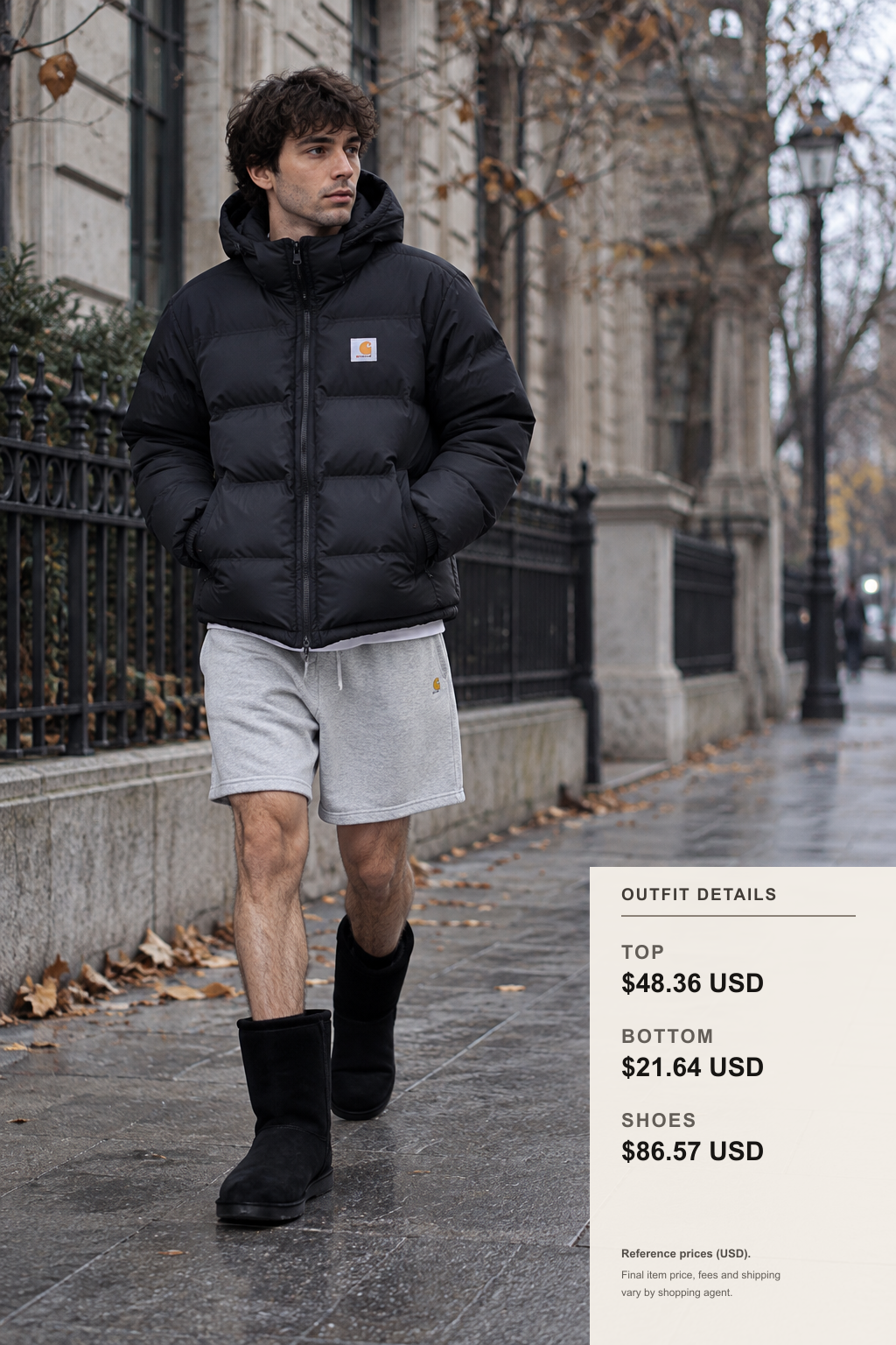 carhartt Jacket: 3 Fall-Winter Looks outfit 1 full-body street style for fashionreps