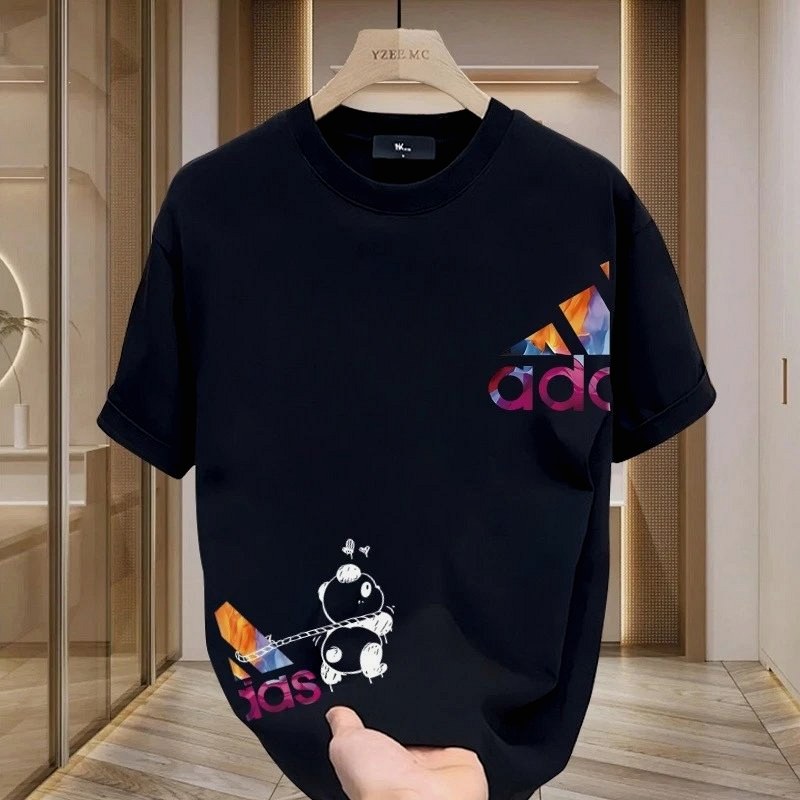 Adidas Black T-Shirt in Casual Streetwear Style Review: The $8.36 Cotton Crew-Neck and Its Branding Puzzle