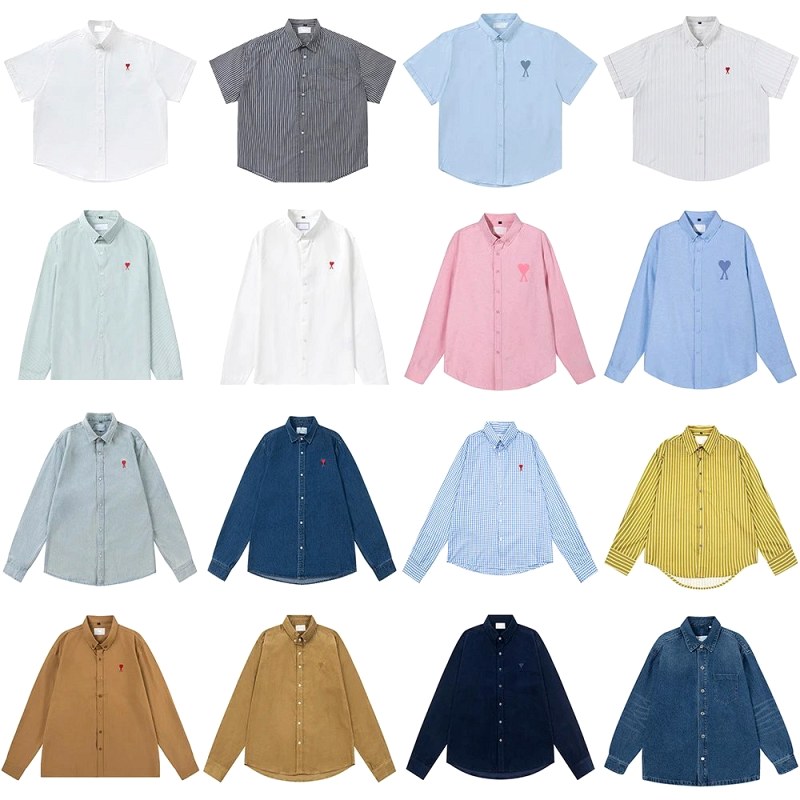 Ami Paris Check Multicolor T-Shirt Collection Review: Two Weeks in the Collared Cut