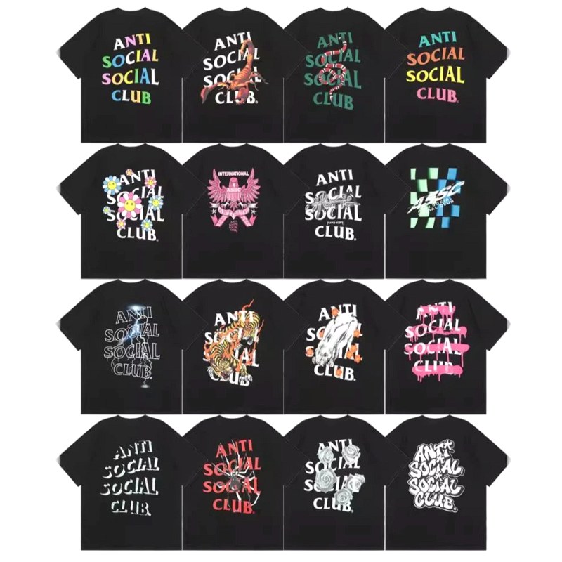 Test de la collection de t-shirts multicolores Anti Social Social Club : coton double fil 230 g/m², deux semaines de port