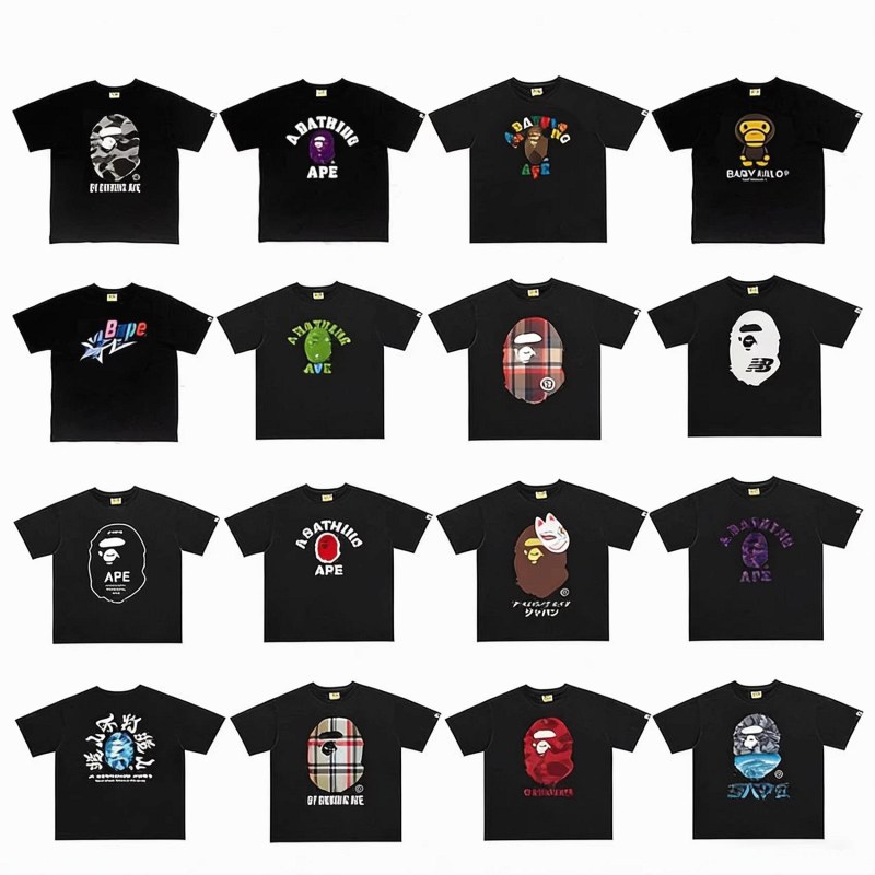 Bape Classic Monkey Print T-Shirt Collection Review: One Tee, Two Weeks, 80-Plus Colorways