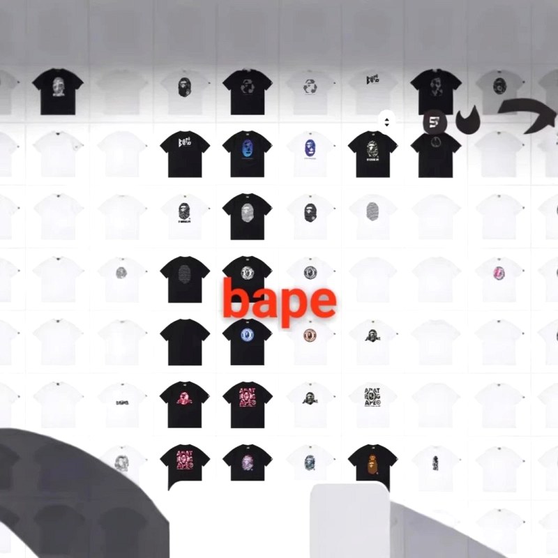 Bape Graphic Print Black T-Shirt Review: The Heat-Transfer Graphic Is the Whole Bet