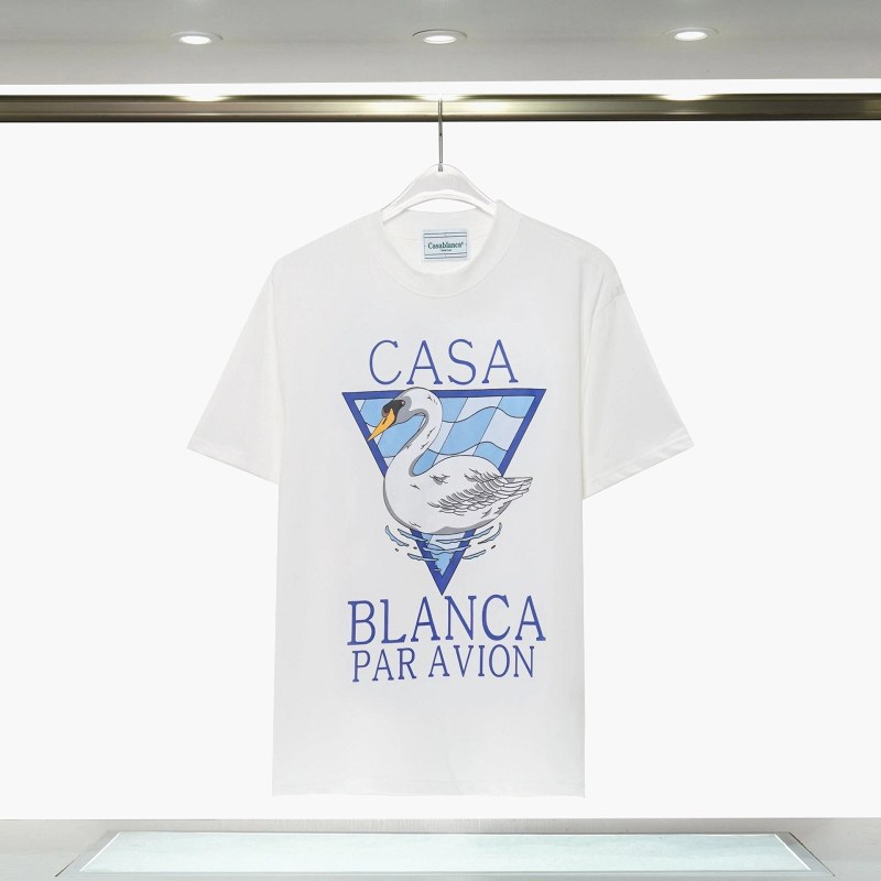 Casablanca Floral White T-Shirt Review: Two Weeks in the $13.88 Swan-Print Tee