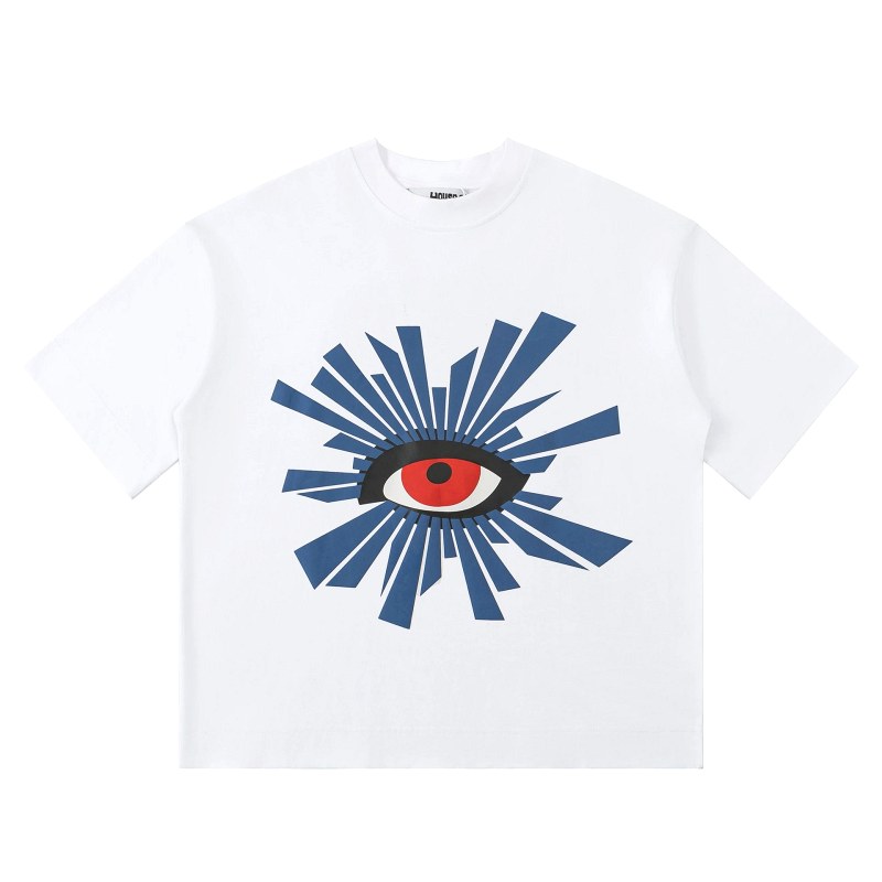Kenzo Classic T-Shirt in White Review: We Backlit the White Cotton to Read the Eye Print