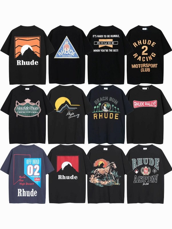 Rhude "Dark" Series T-Shirt Collection Review: Two Weeks in a $8 Cotton Graphic Tee